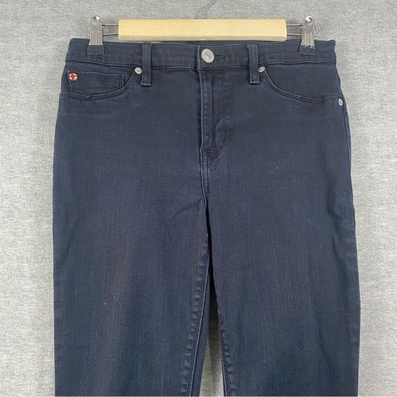 Hudson Jeans Womens Black Straight Skinny Leg Jeans‎ Size 28 - Picture 6 of 11